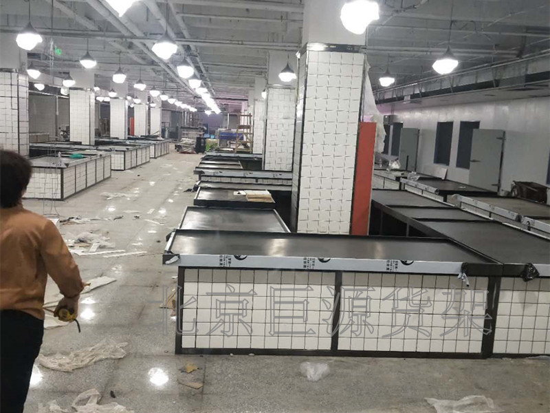 菜市場環(huán)島型果蔬架 L-206